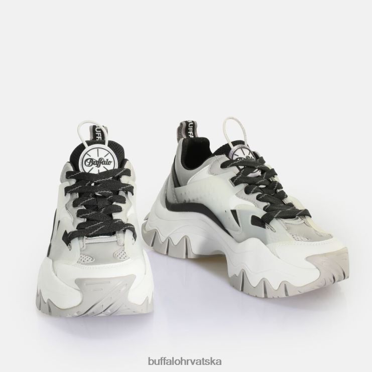srebrna/crna Buffalo trail one sneaker niske veganske |tenisice TDD6T380